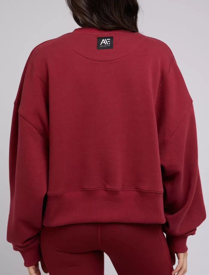 Active Tonal Sweater (Port)