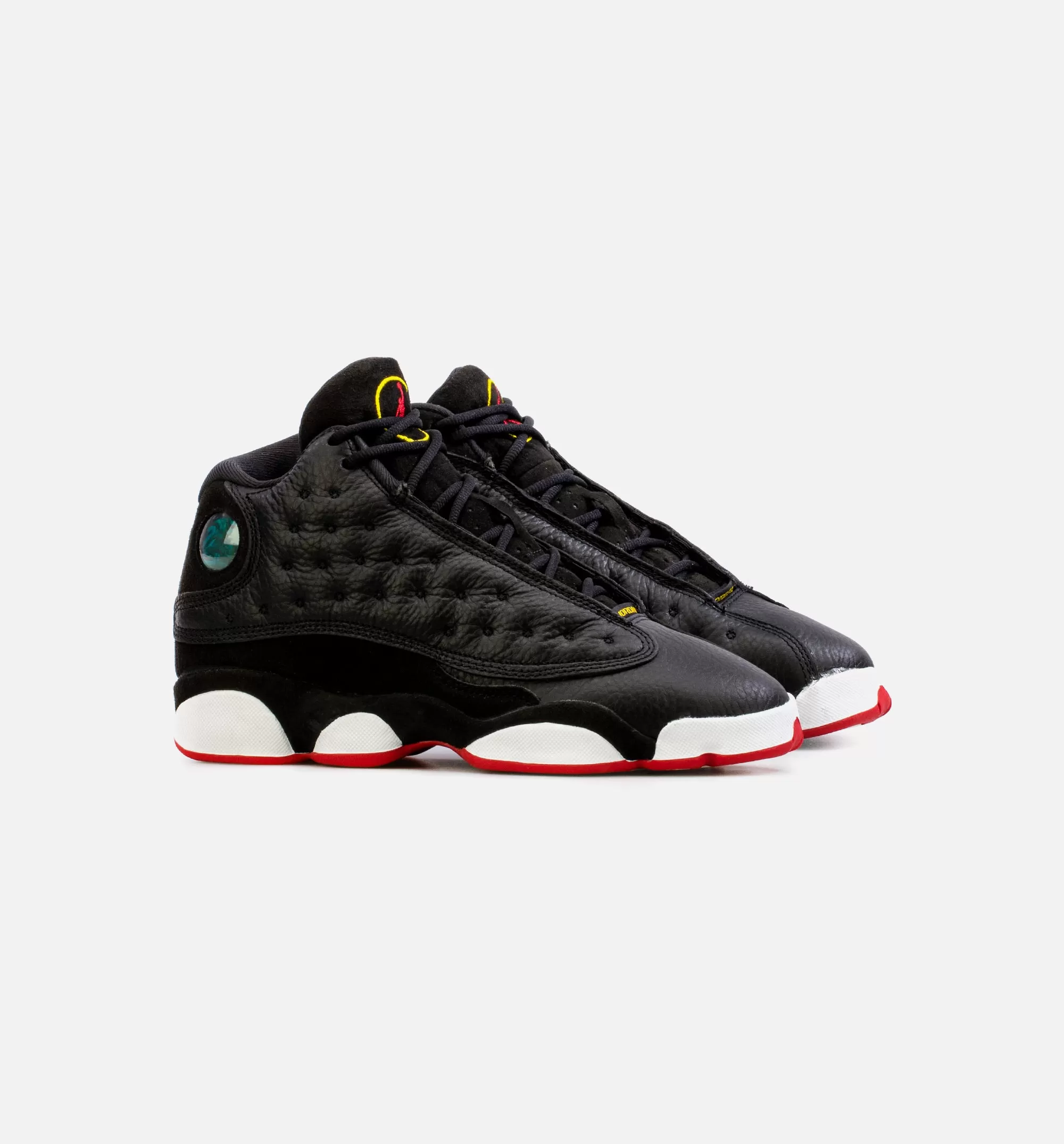 Air Jordan 13 Retro Playoffs Grade School Lifestyle Shoe - Black