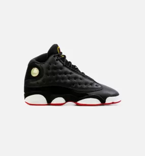 Air Jordan 13 Retro Playoffs Grade School Lifestyle Shoe - Black