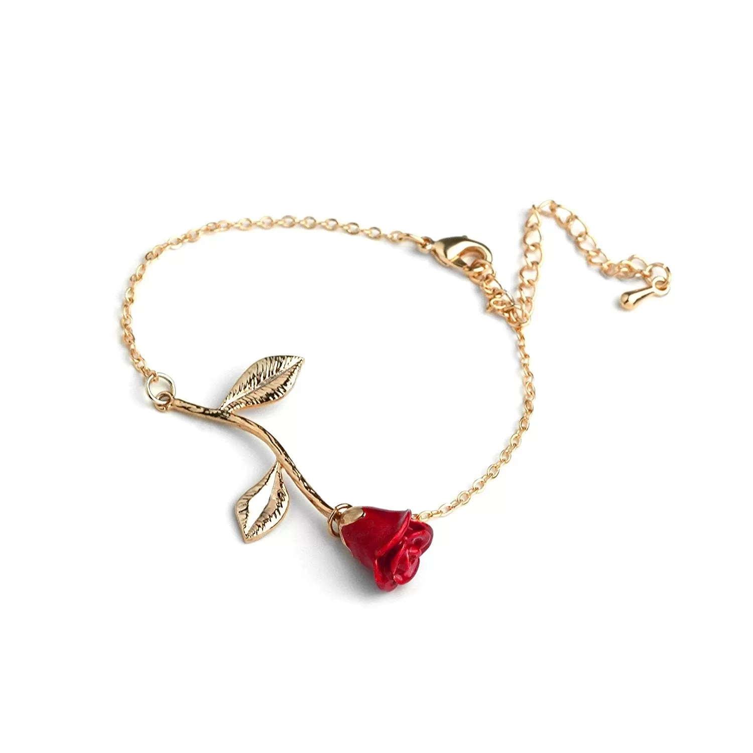 Anni Red Rose Bracelet