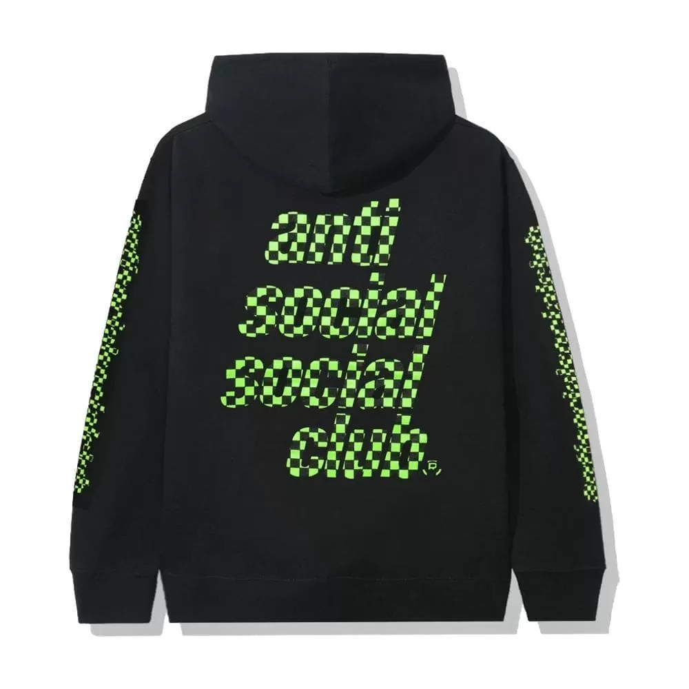 AntiSocialSocialClub FOOD COURT BLACK HOODIE-BLACK