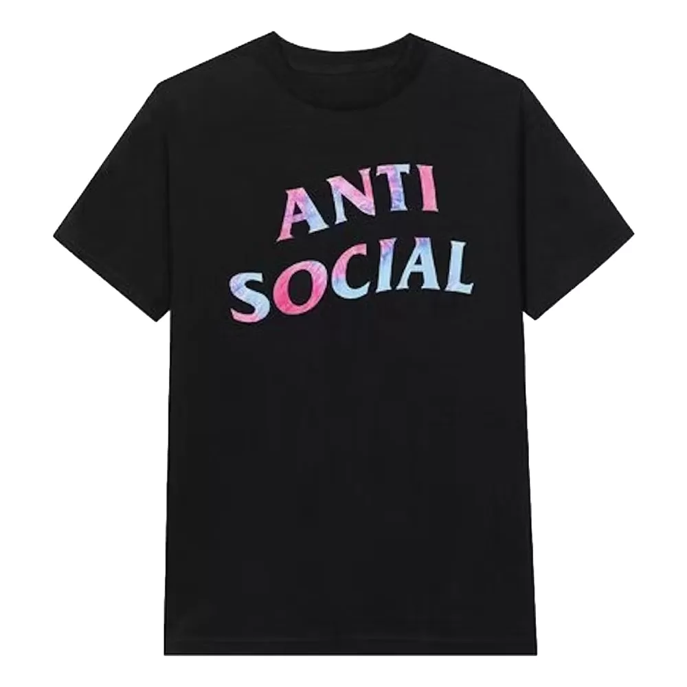 ANTISOCIALSOCIALCLUB GEMINI BLACK TEE-BLACK