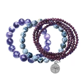 Aquarius Zodiac Bracelet Set