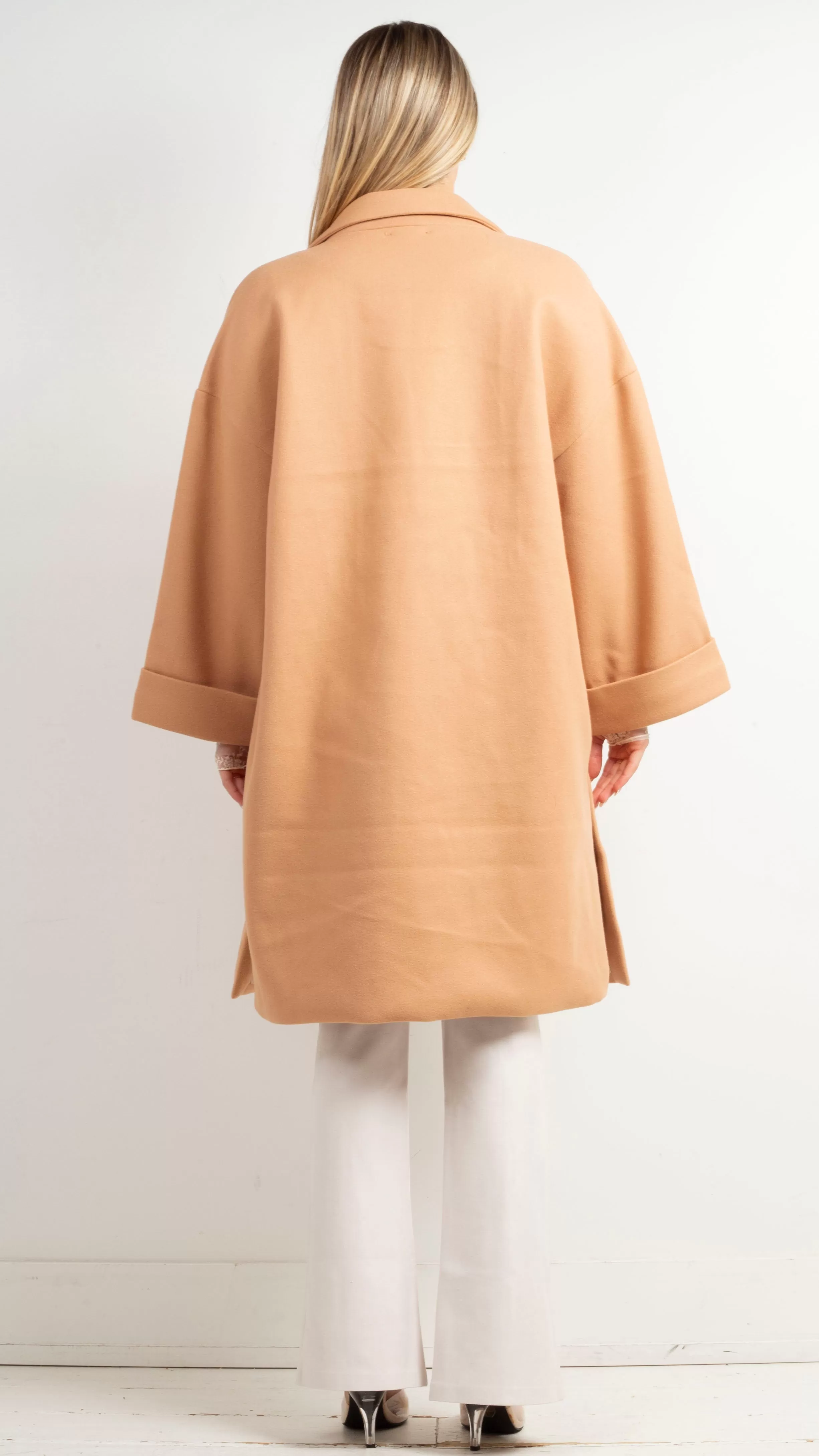 Ava Oversized Jacket - Camel