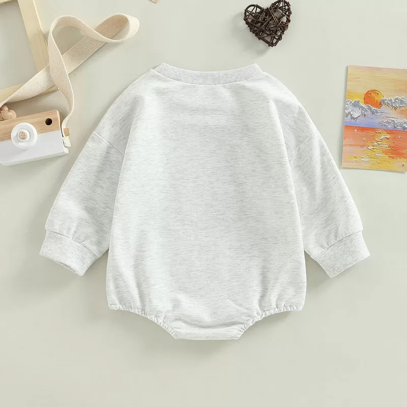 Baby Boys Girl Solid Letter Animal Print Bodysuit