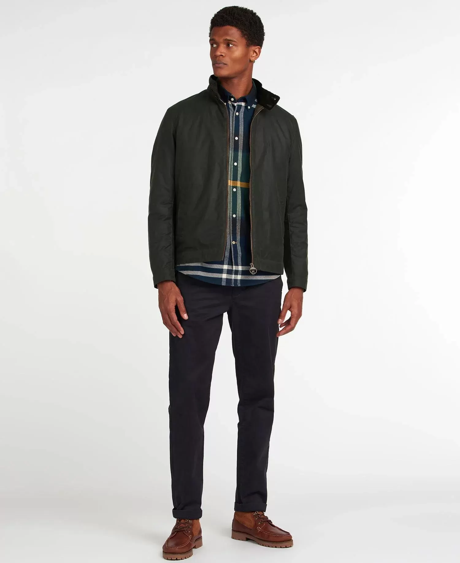 Barbour Mens Harrington Wax Jacket