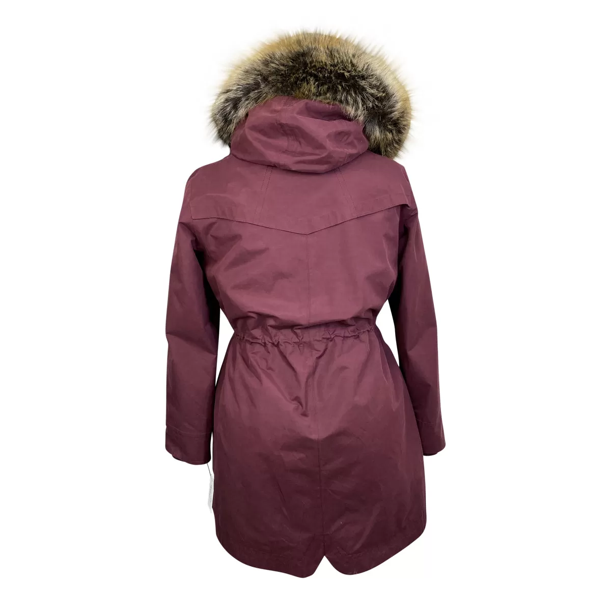 Barbour 'Tellin' Waterproof Breathable Jacket
 in Burgundy - Women's 12