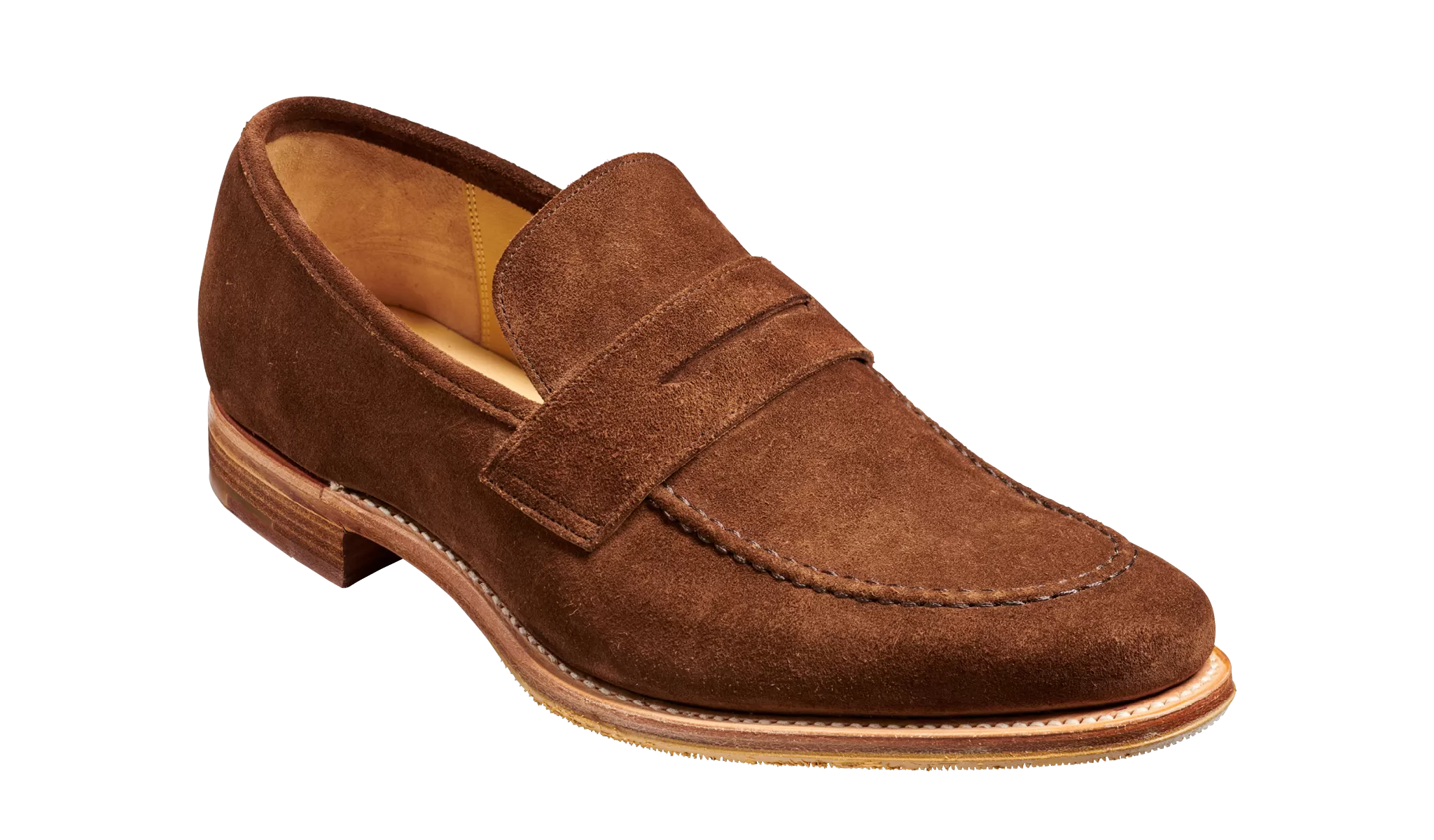 Barker Gates Elegant loafer - Castagnia Suede