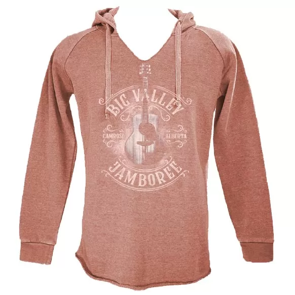 Big Valley Jamboree Women's Camrose Guitar Graphic Hoodie