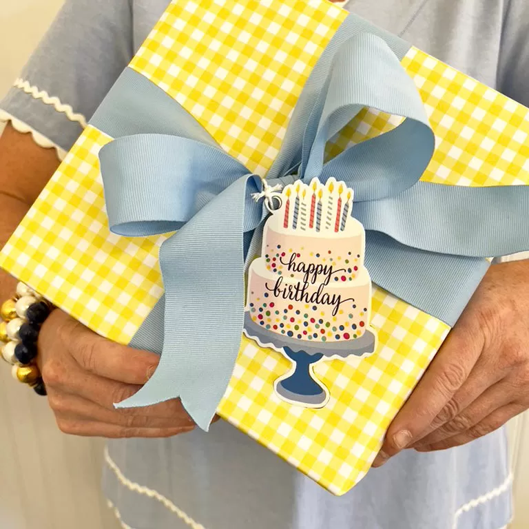 Birthday Cake Gift Tags