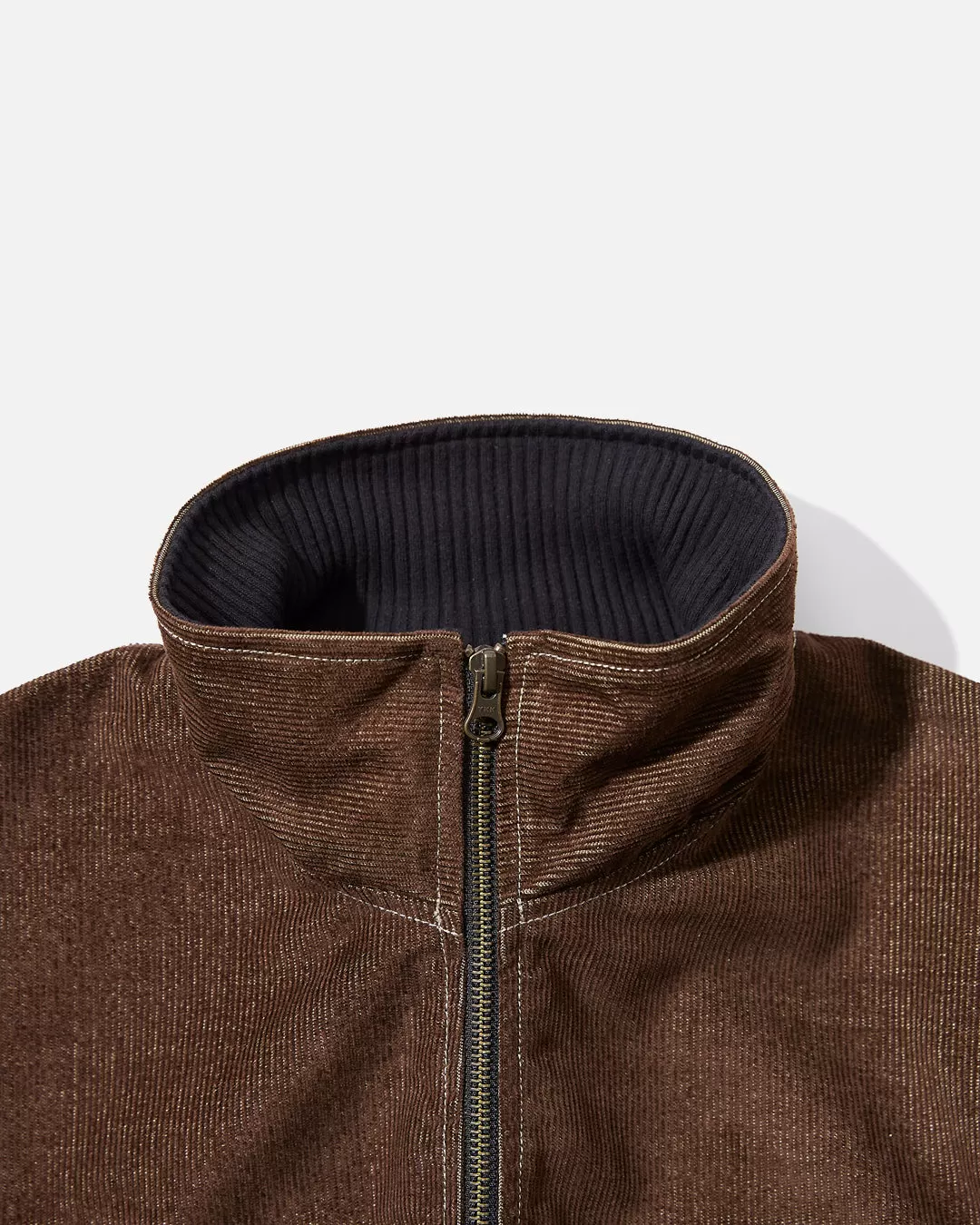 Bomber Jacket - Rust Brown