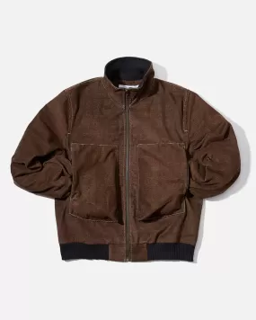 Bomber Jacket - Rust Brown