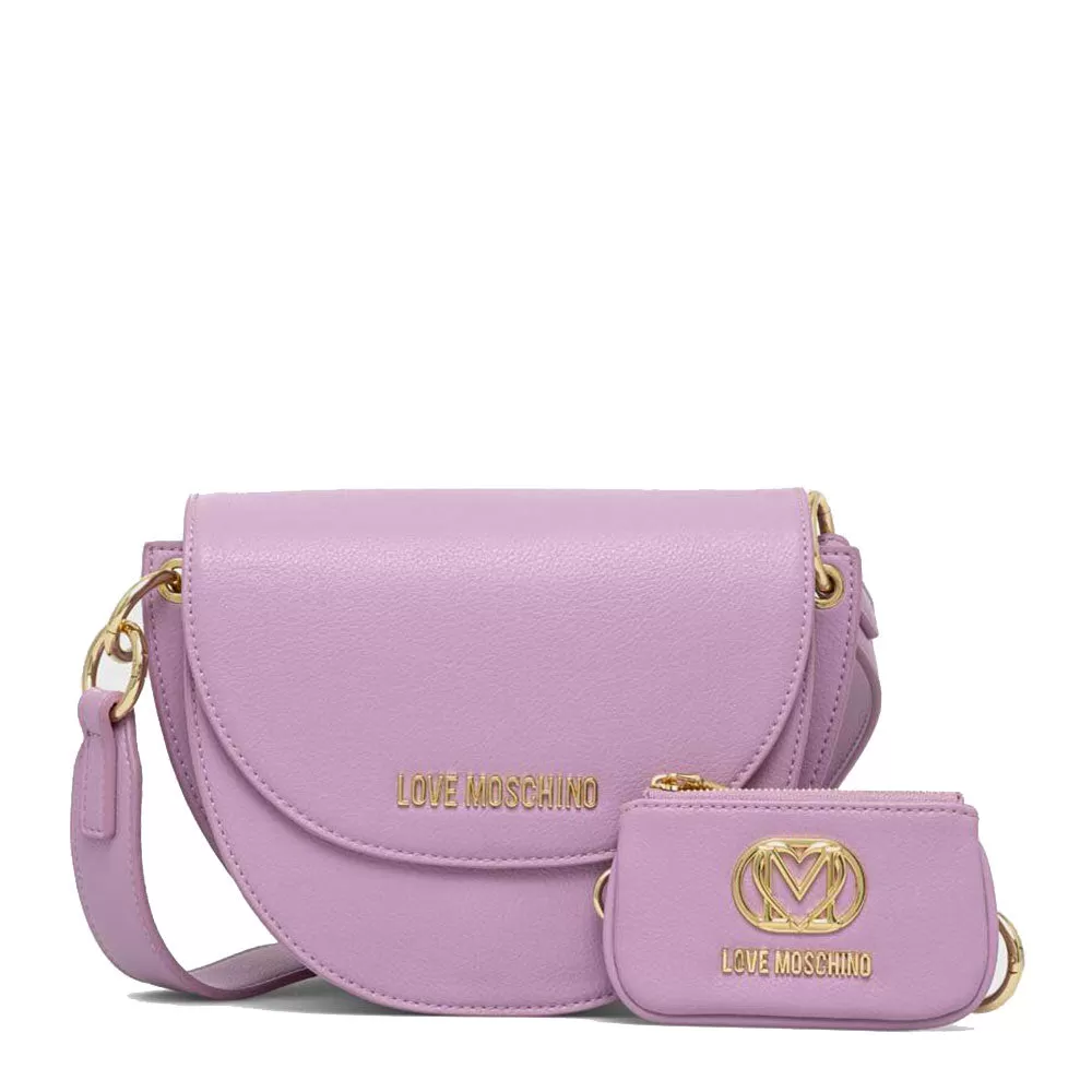 Borsa Donna a Spalla e Tracolla LOVE MOSCHINO Lilla JC4087