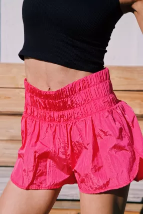 Bring It On Active Shorts, Fuchsia