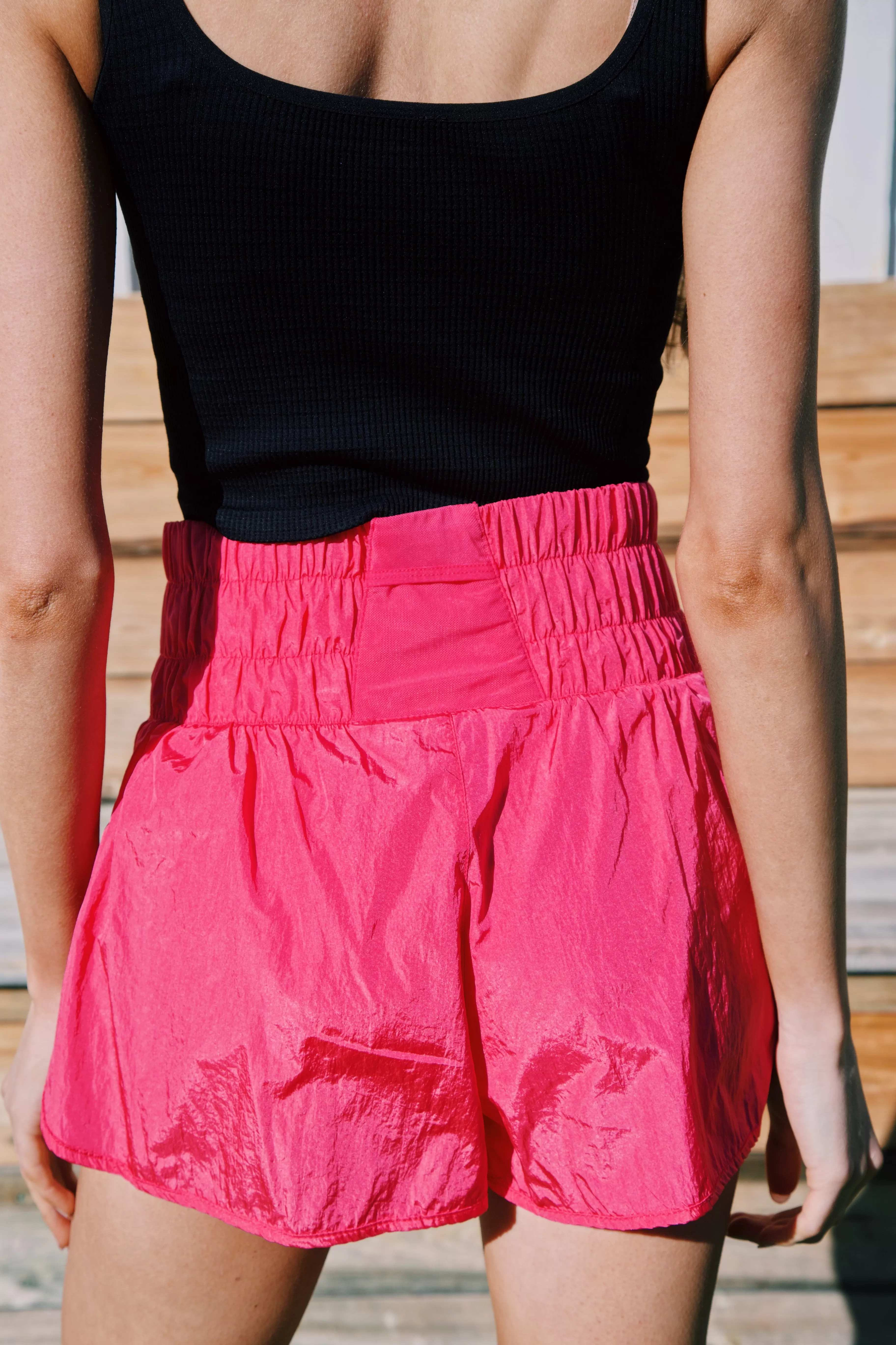 Bring It On Active Shorts, Fuchsia