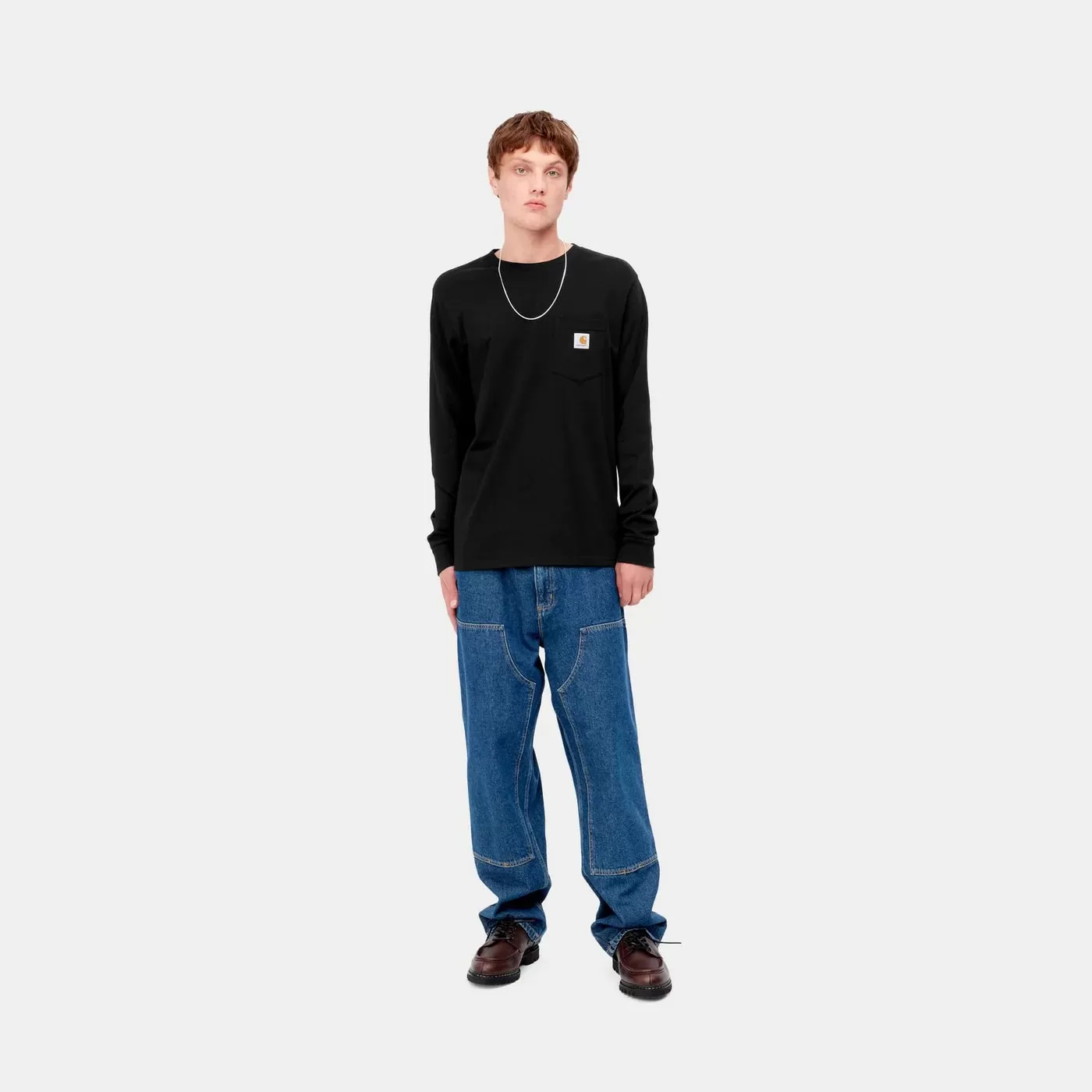 Carhartt L/S Pocket Tee Shirt Black