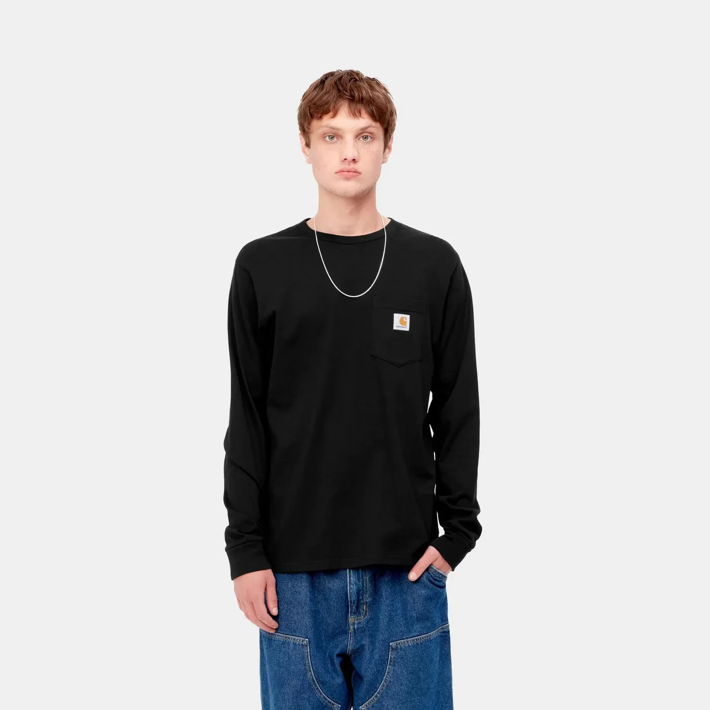 Carhartt L/S Pocket Tee Shirt Black