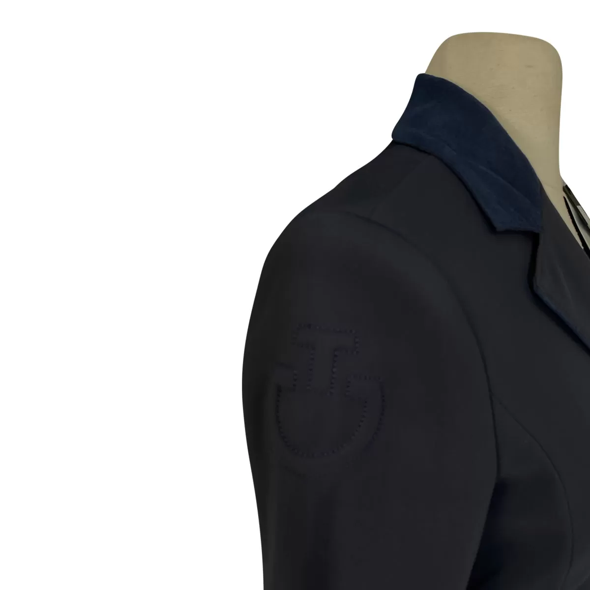 Cavalleria Toscana Zip Riding Jacket in Navy - Women's IT 42/US 8