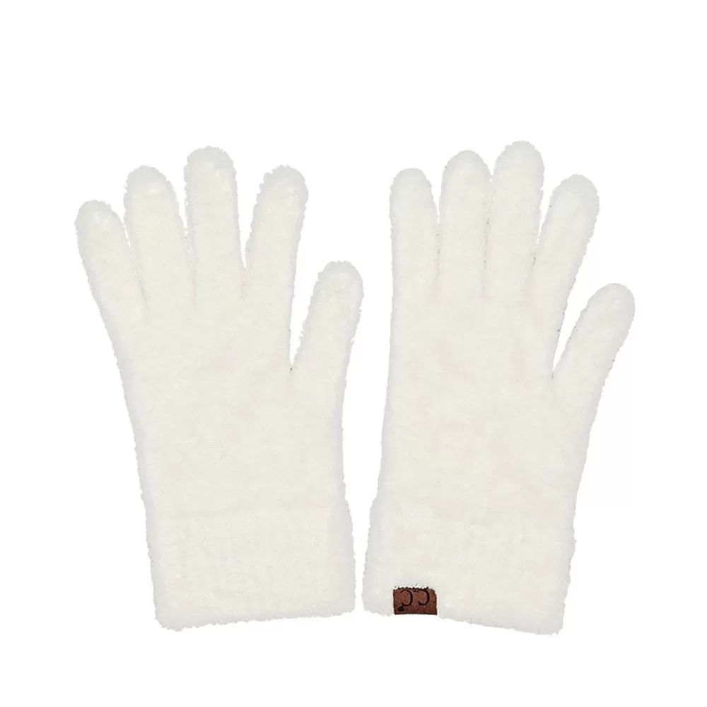 C.C Plush Terry Chenille Gloves