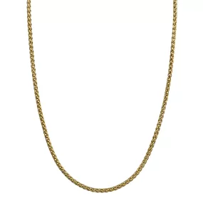 Chain Wheat 3mm Gold