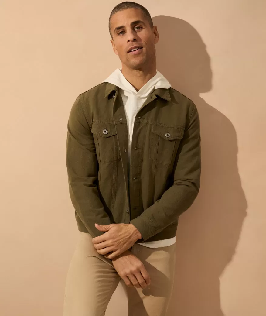 Cotton-Linen Reid Jacket