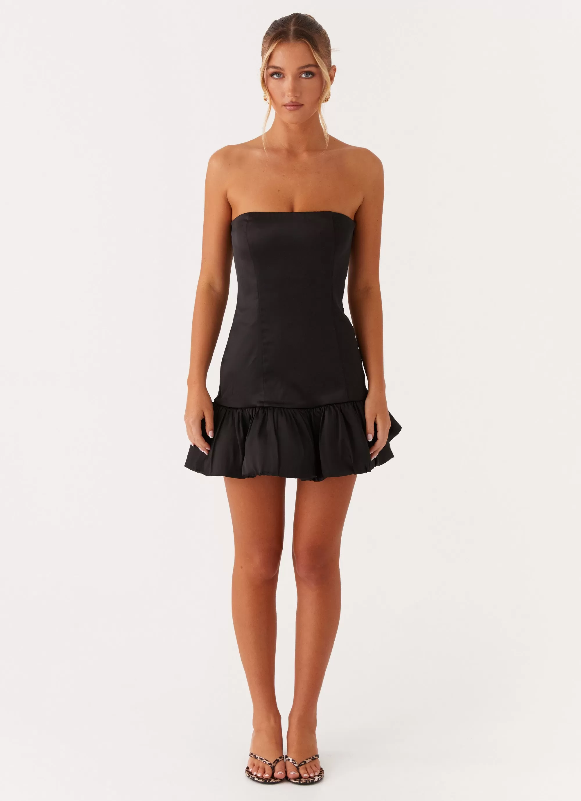 Dancing Queen Mini Dress - Black