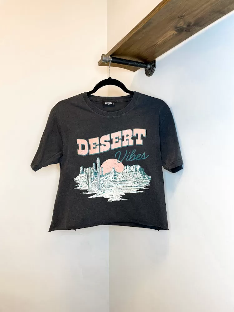 Desert Vibes Graphic Crop