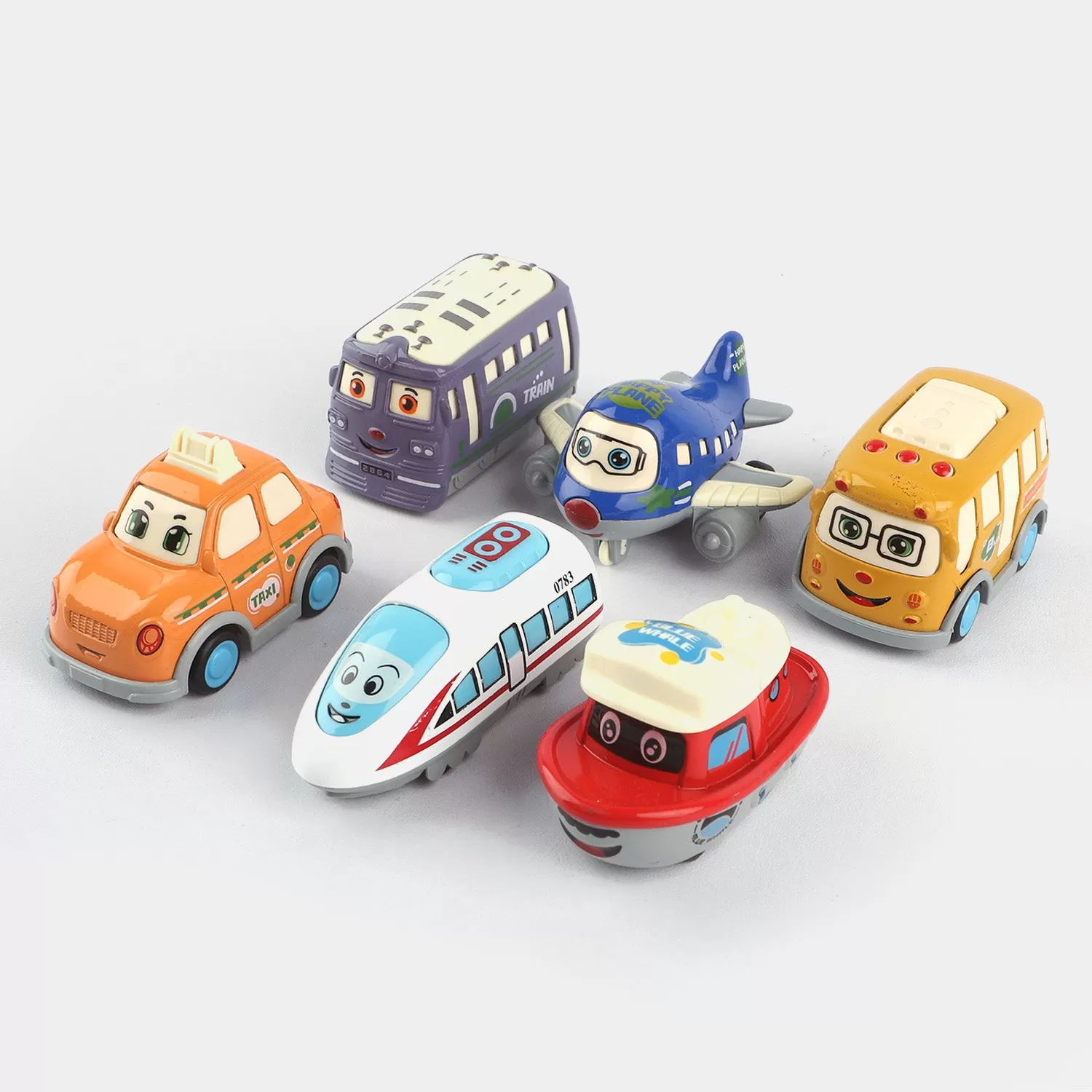 Die Cast Vehicle 6Pcs Set