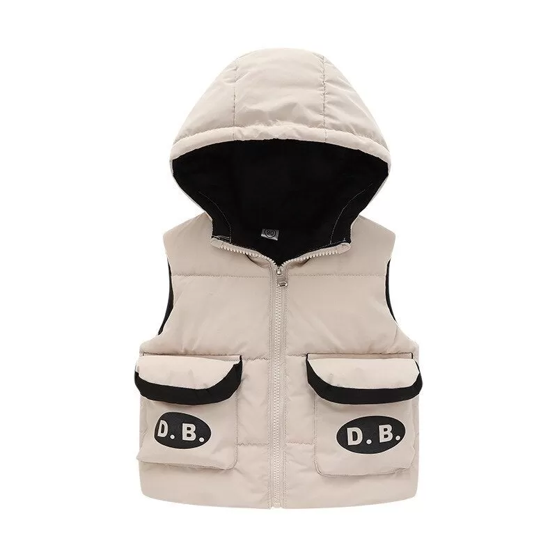 Down Cotton Vest Jacket