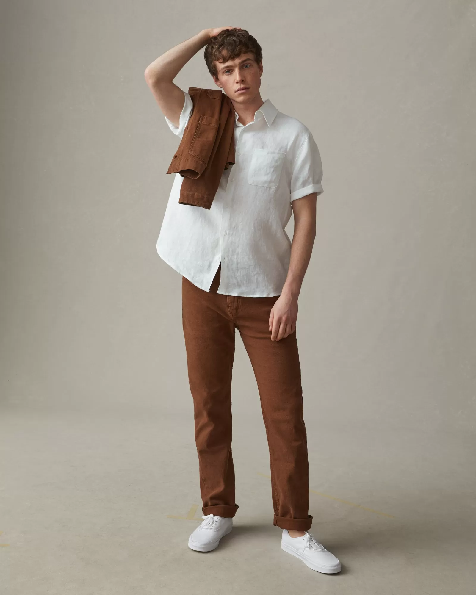 Easy Linen Shirt - White