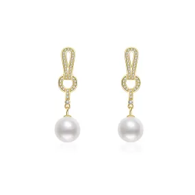 Elegant Freshwater Pearl Earrings WE00670