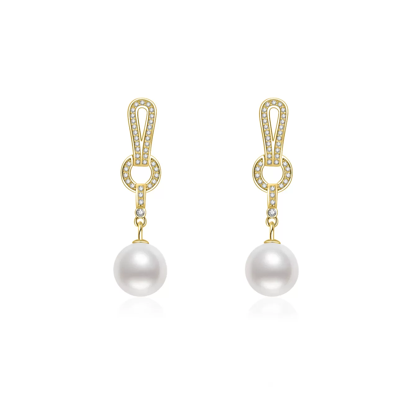 Elegant Freshwater Pearl Earrings WE00670