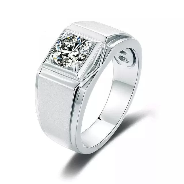 Elegant Moissanite 925 Sterling Ring