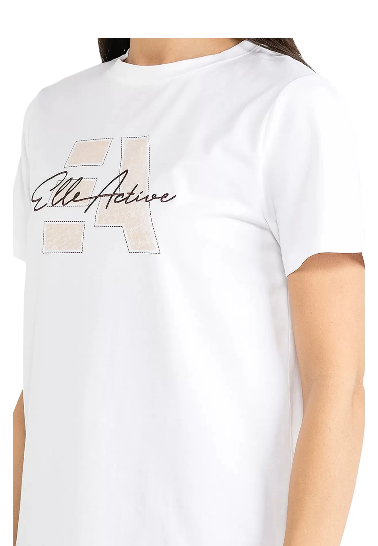 ELLE Active Calligraphy Logo Tee