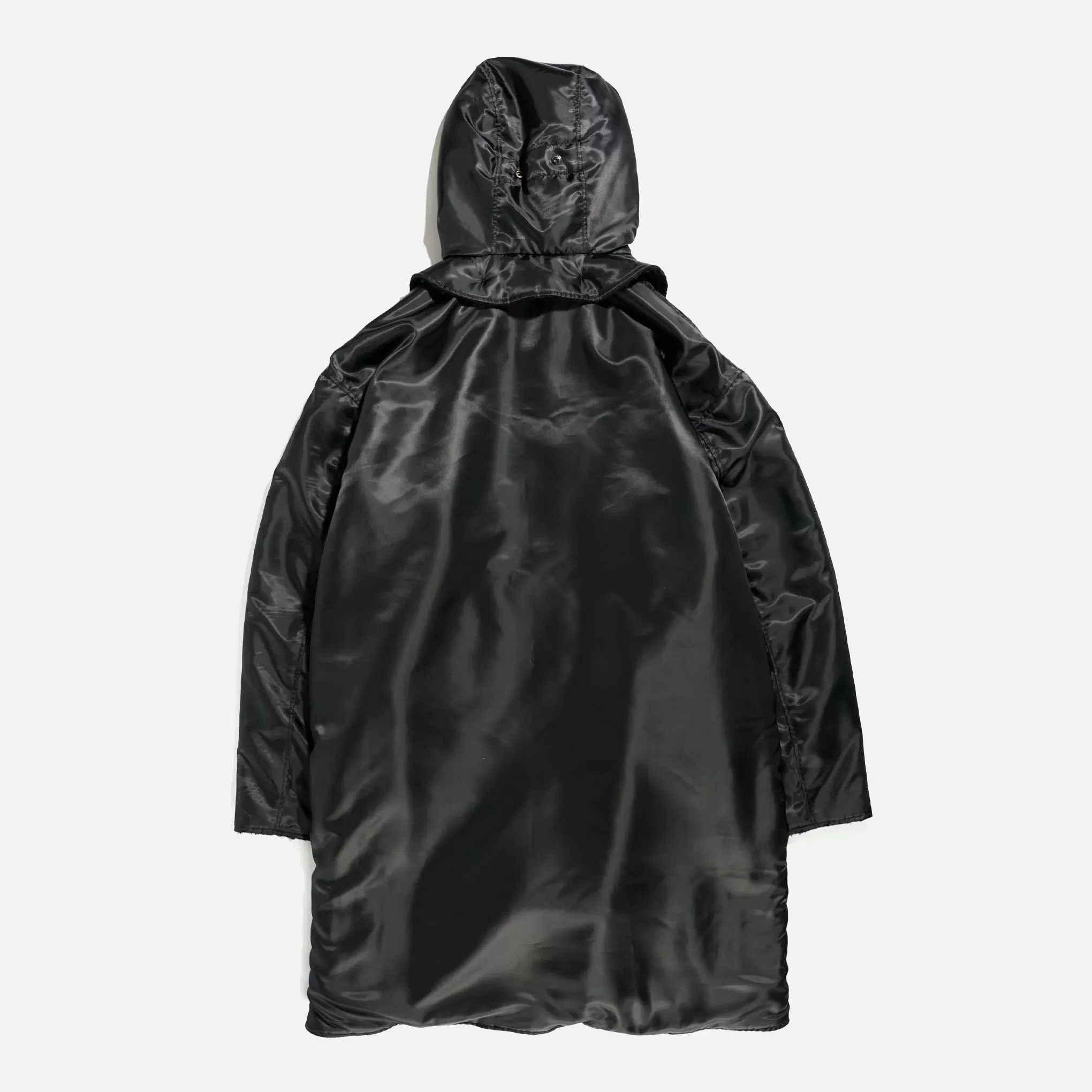 Engineered Garments Liner Jacket - Black Polyester Pilot Twill