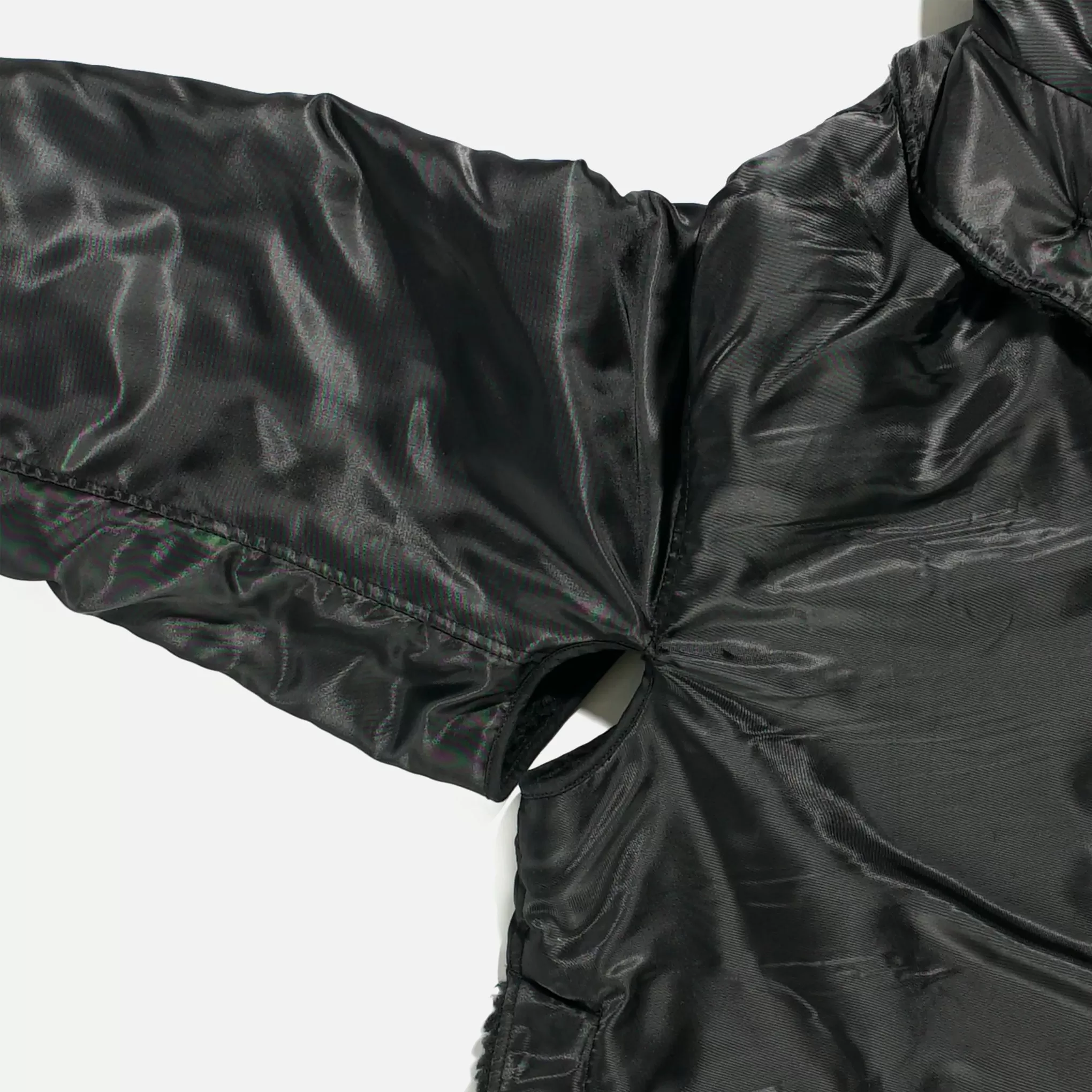 Engineered Garments Liner Jacket - Black Polyester Pilot Twill