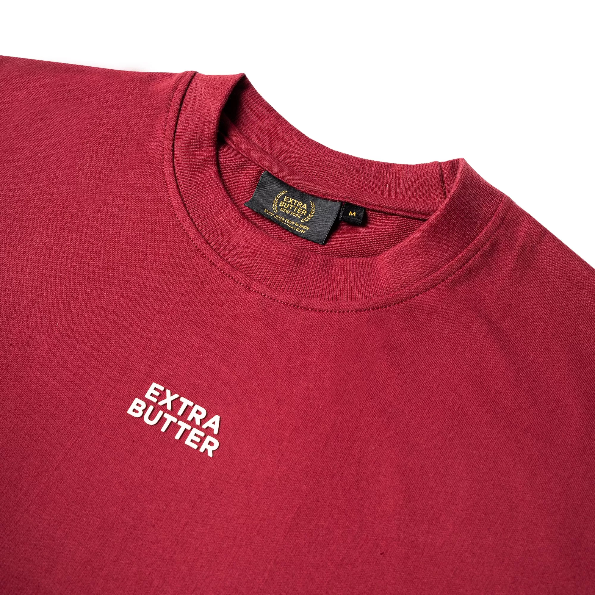 Extra Butter x Cricket Maroon Tee