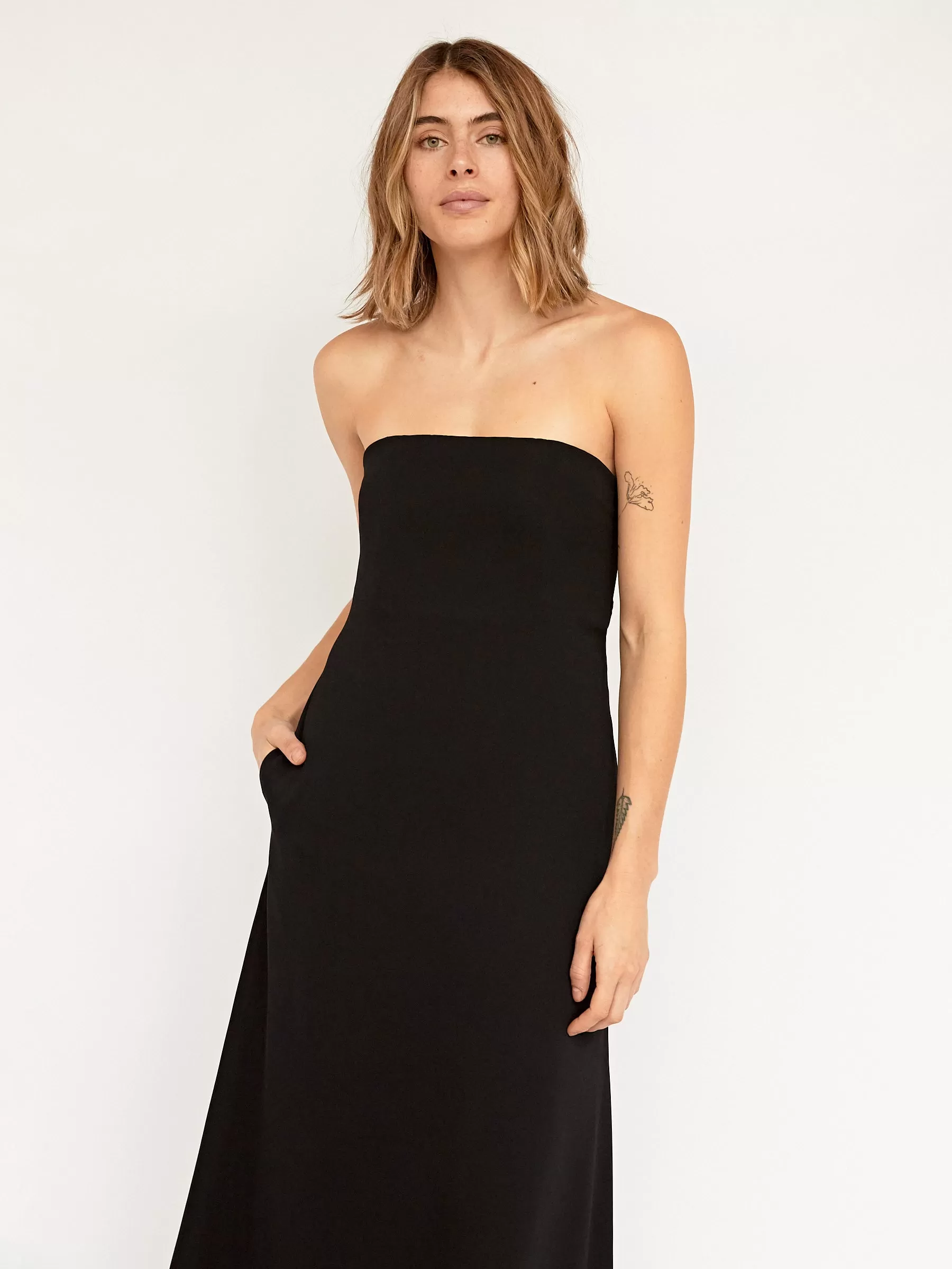 Filo Strapless Dress