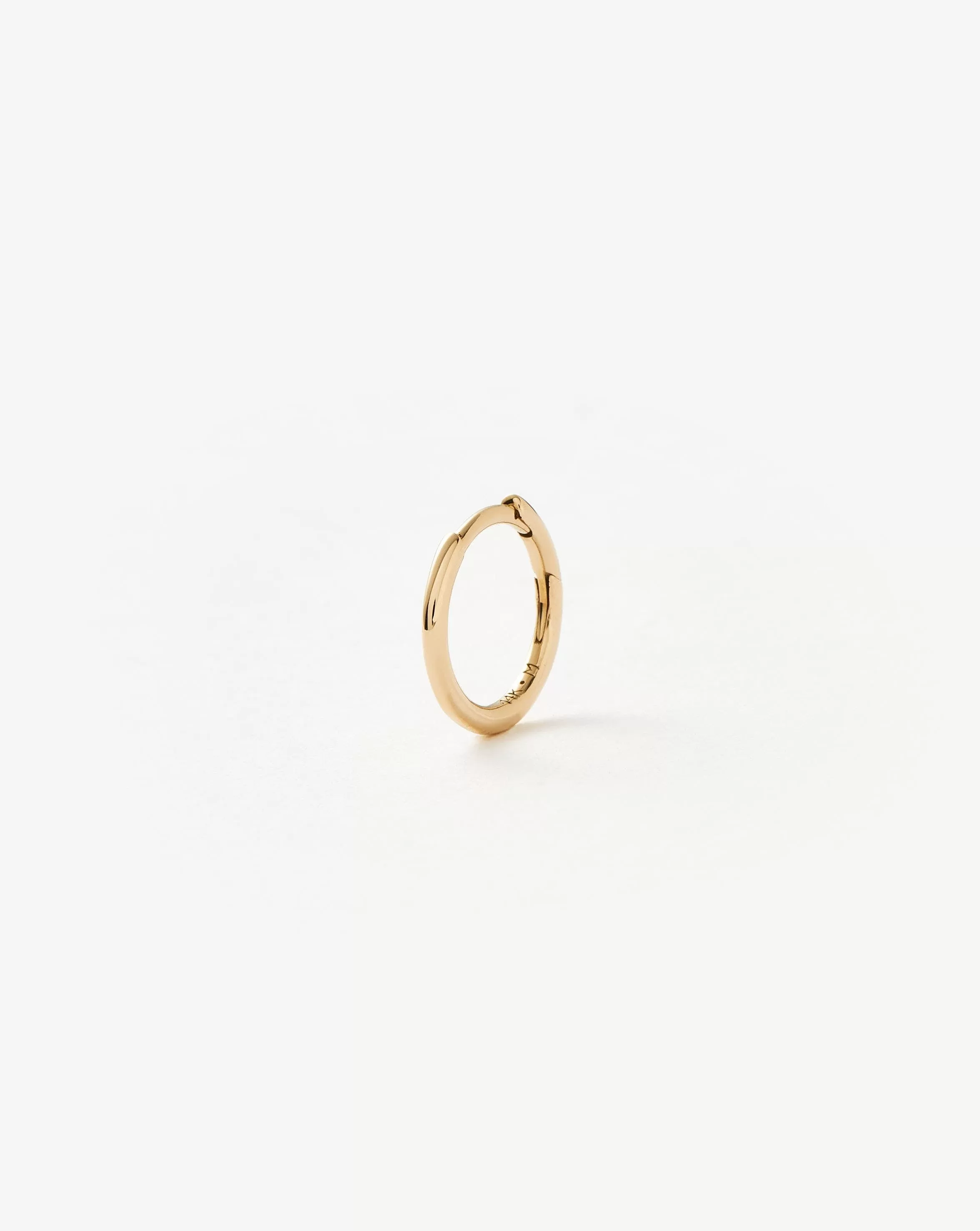 Fine Classic Single Small Hoop Earring