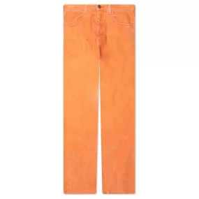 Flared 5 Pocket Trousers - Light Orange