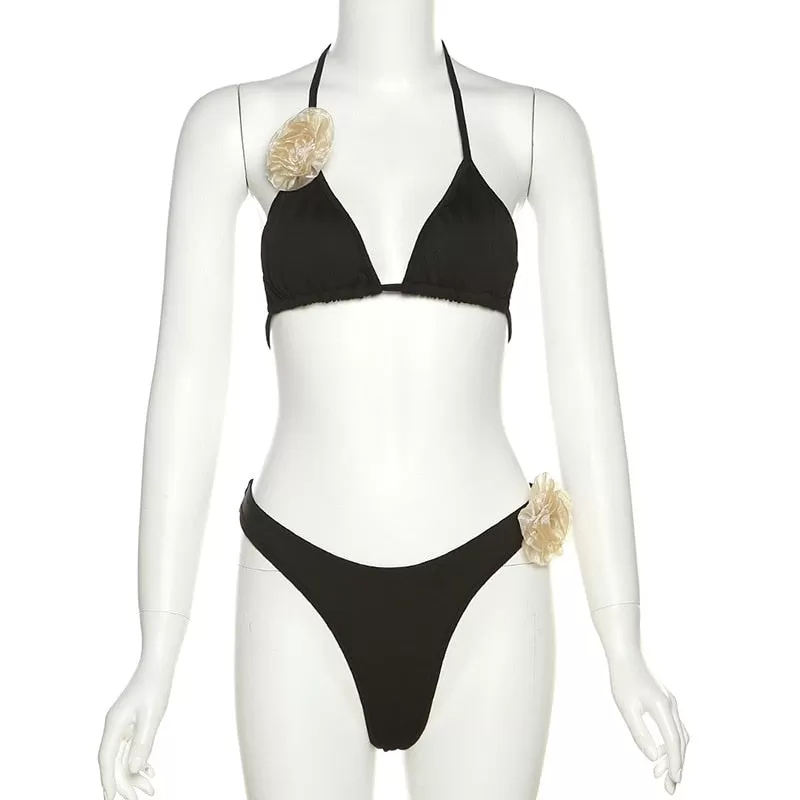 Flower Bloom Elegance Bikini-Set