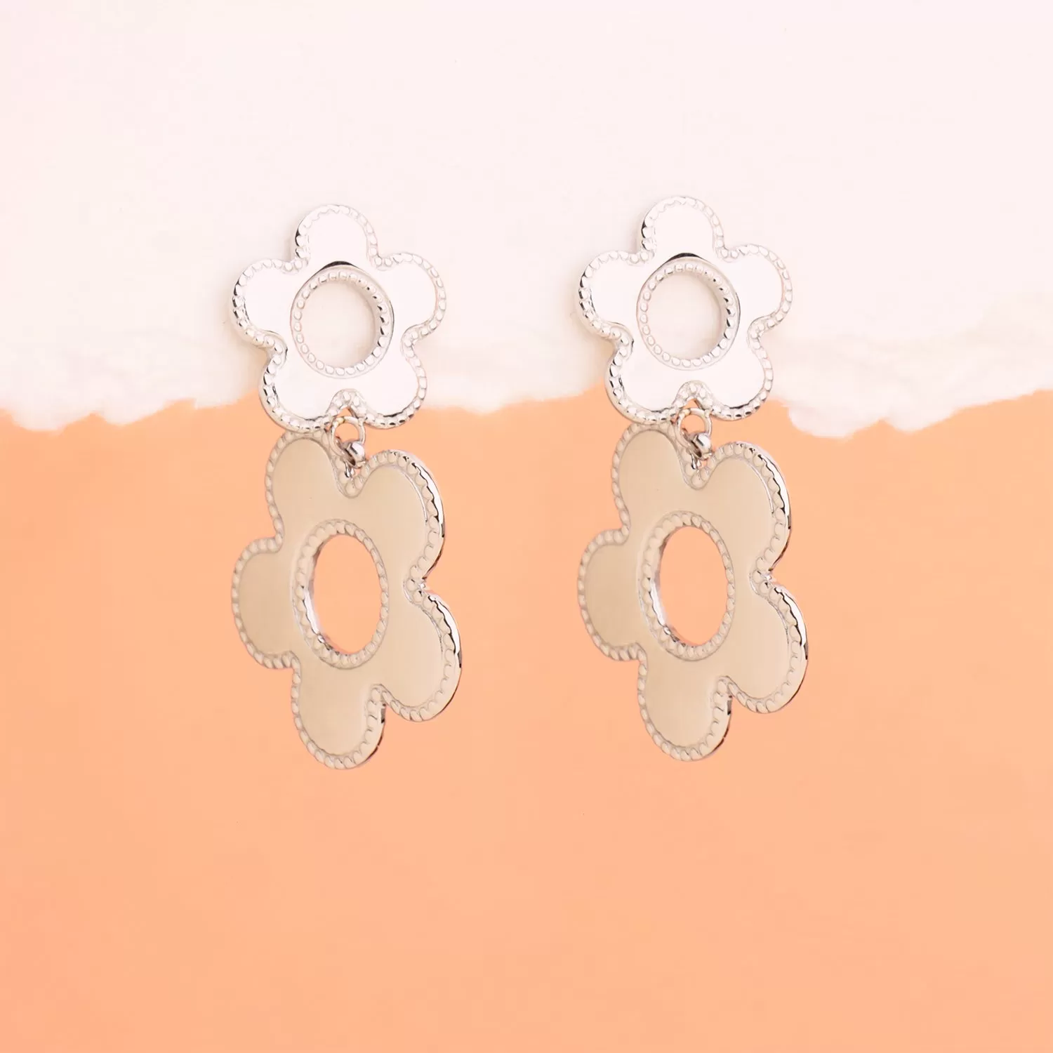 Flower Dangle Earrings