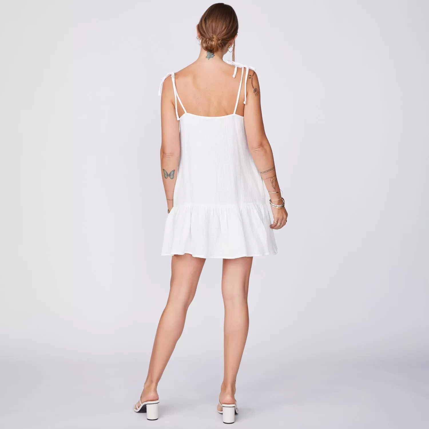 Gauze Sleeveless Easy Dress