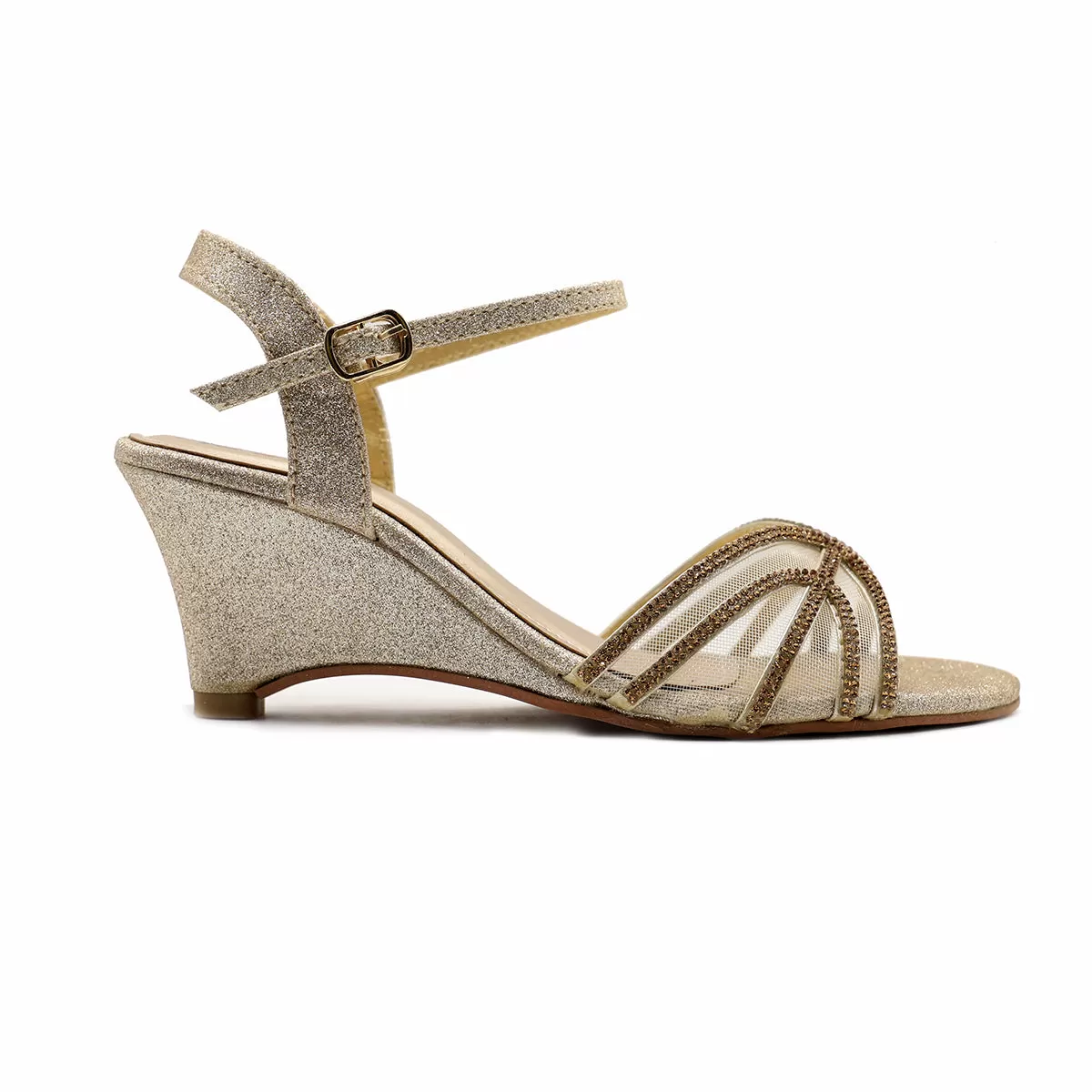 Golden Fancy Sandal 066372