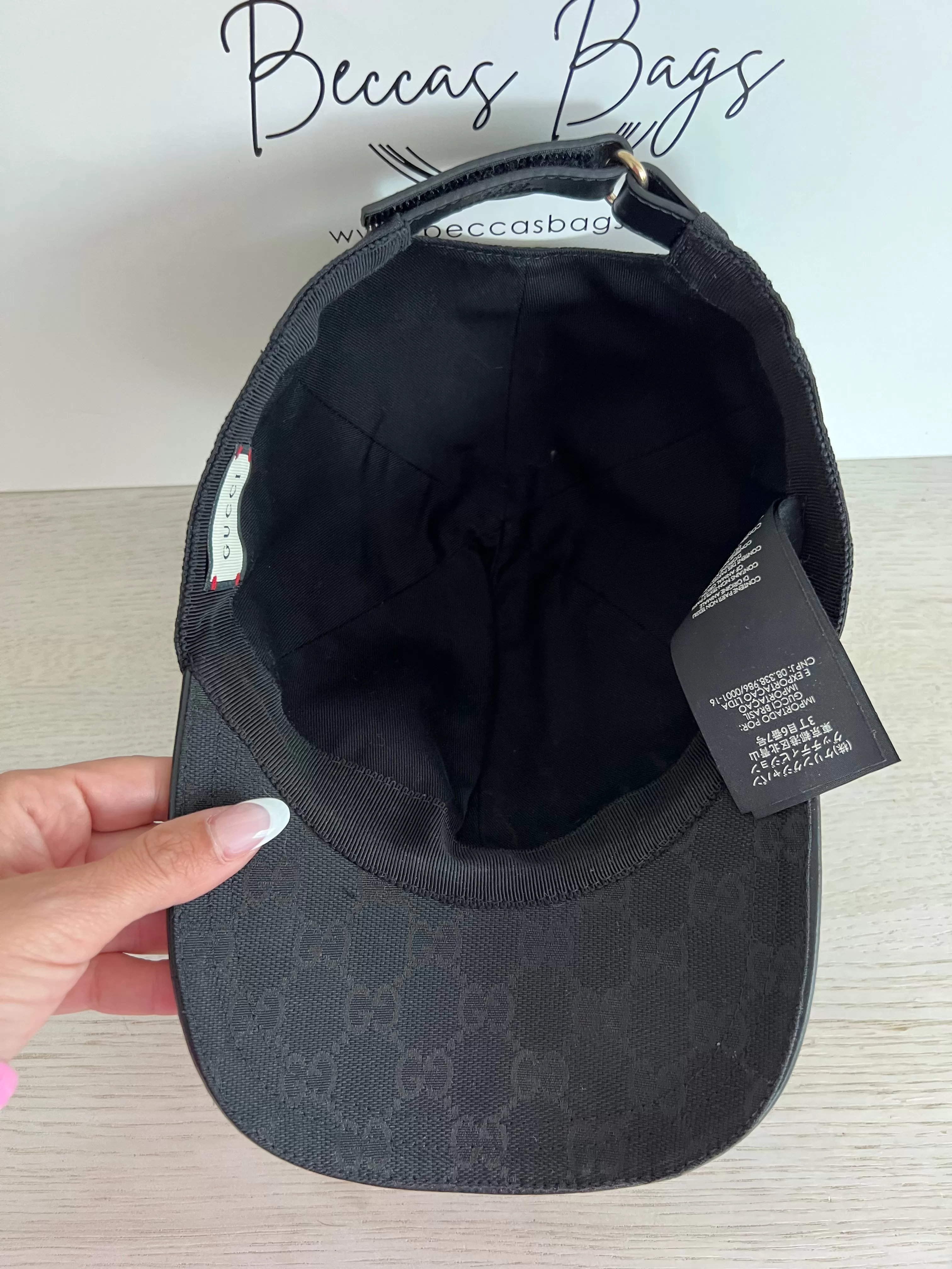 Gucci GG Monogram Baseball Cap