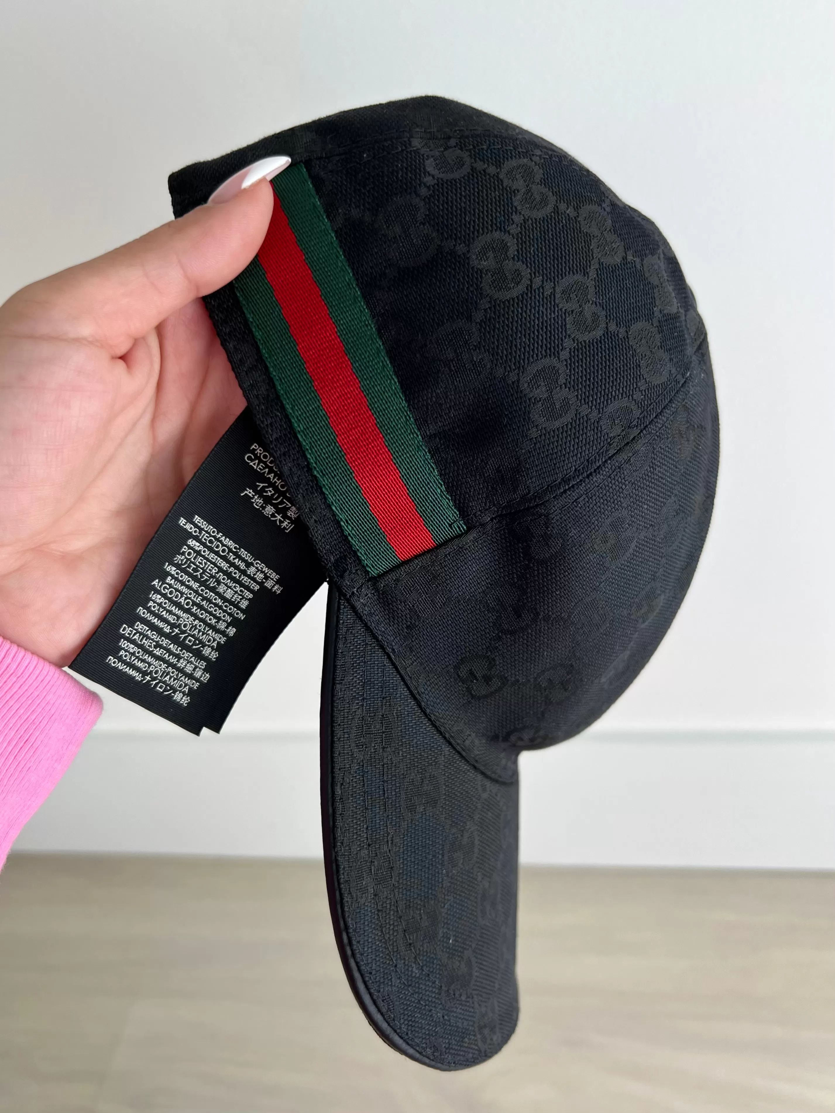 Gucci GG Monogram Baseball Cap