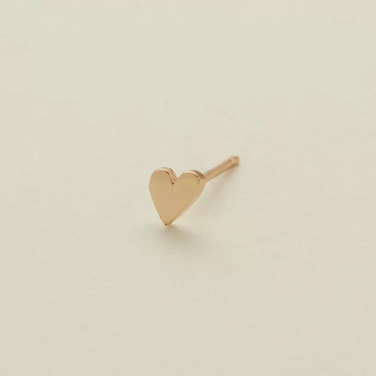 Heart Single Stud Earring