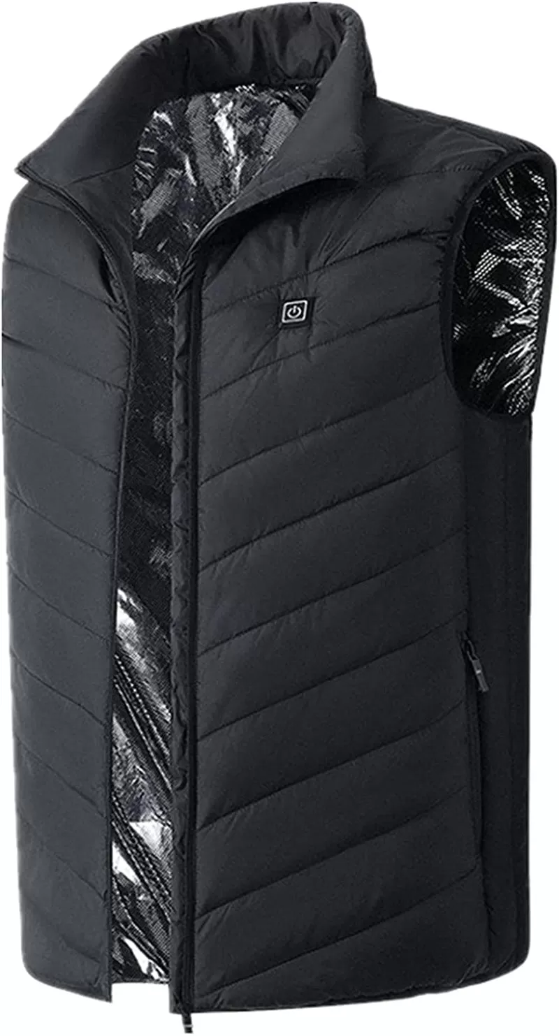 Heated Vest for Women USB Charging Sleeveless Lightweight Warm Jacket Quilted Vest