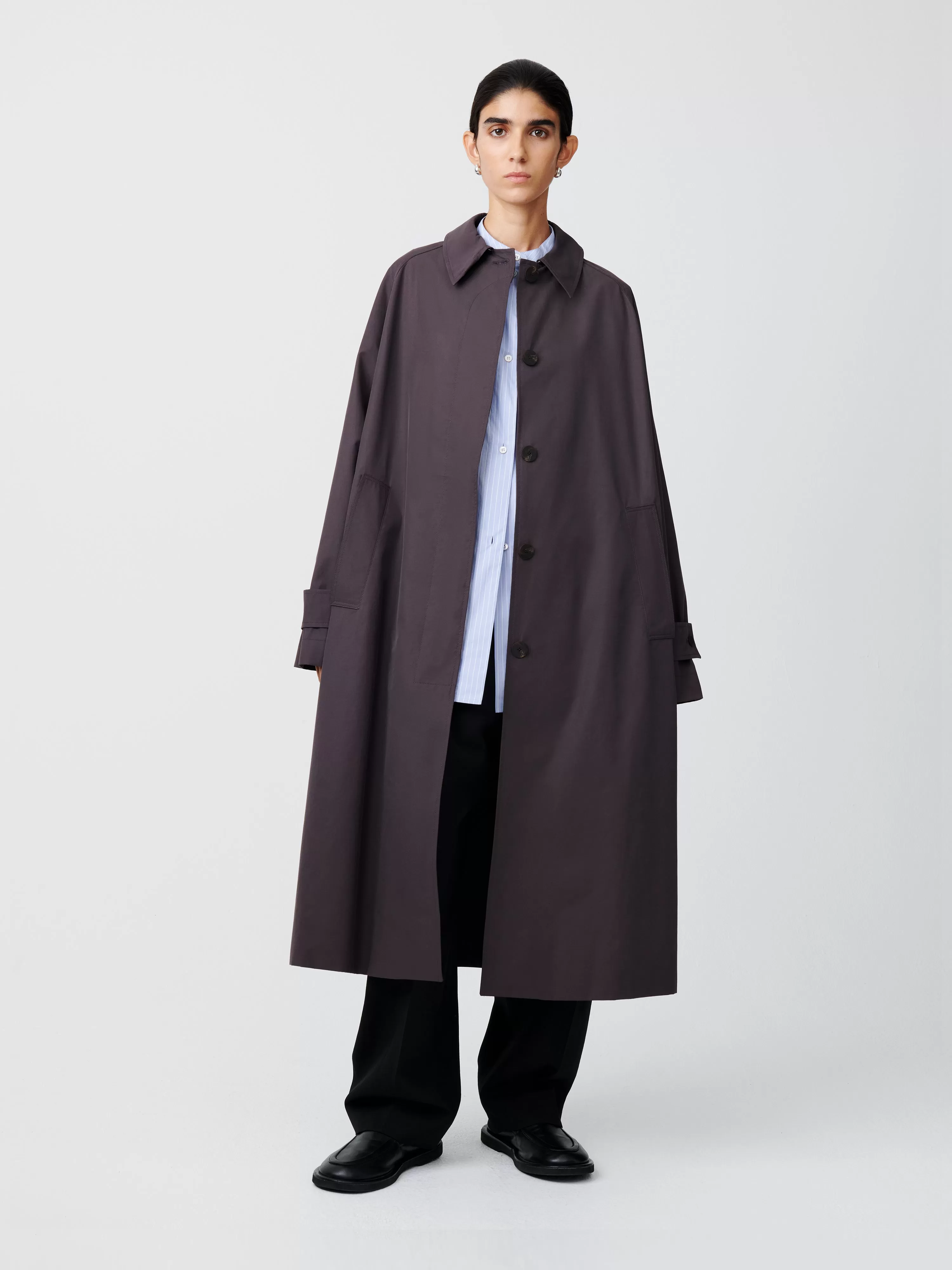 Holin Coat in Cocoa