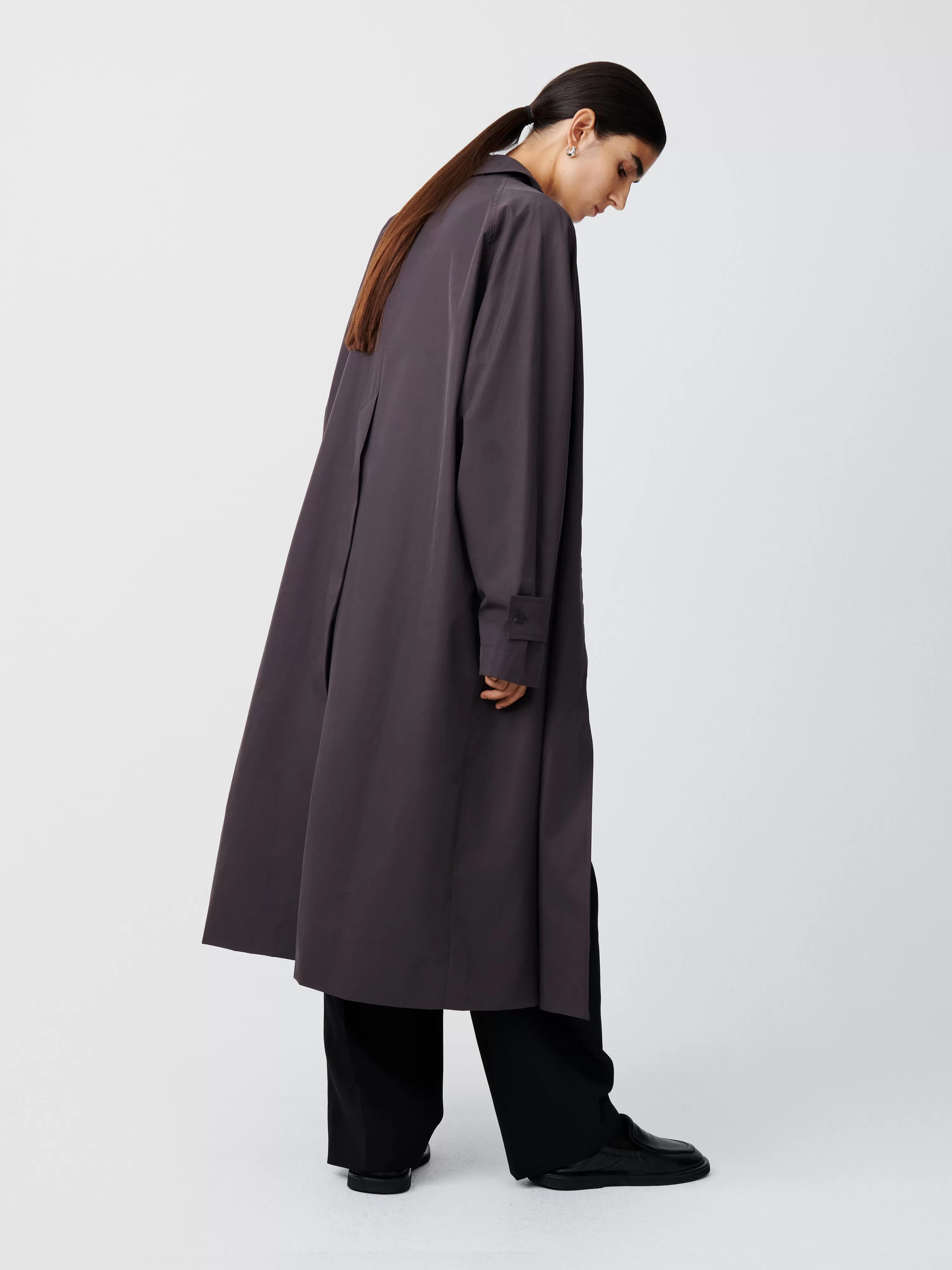 Holin Coat in Cocoa